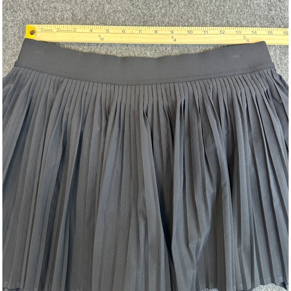 Lululemon Varsity High-Rise Pleated Tennis Skirt Shorts Pocket Skort Black 10 - Picture 11 of 16